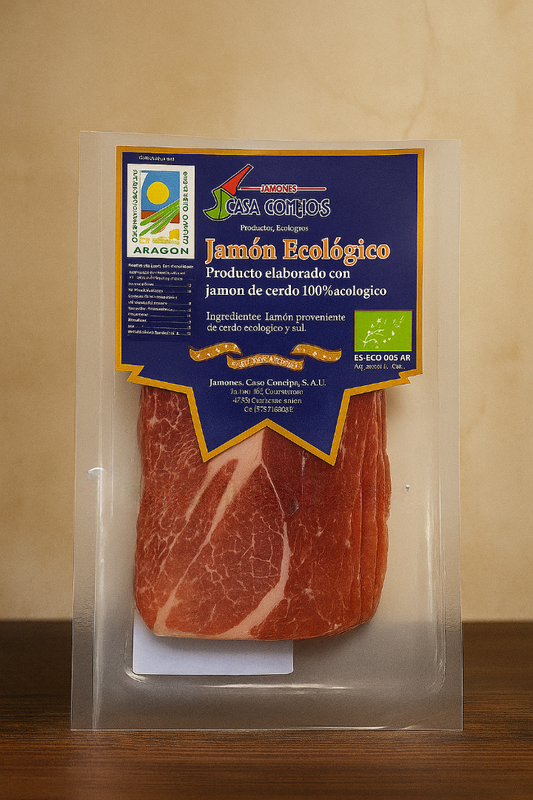 Biologische Ham , plakjes, 100 g