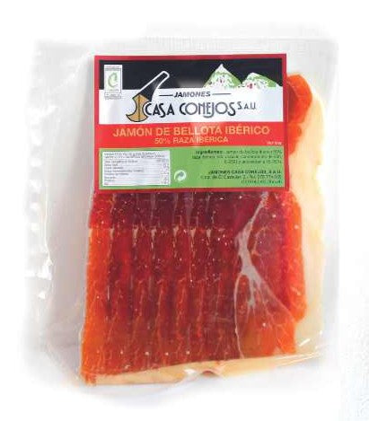 Iberische Bellota-ham, plakjes, 50%, 100 g