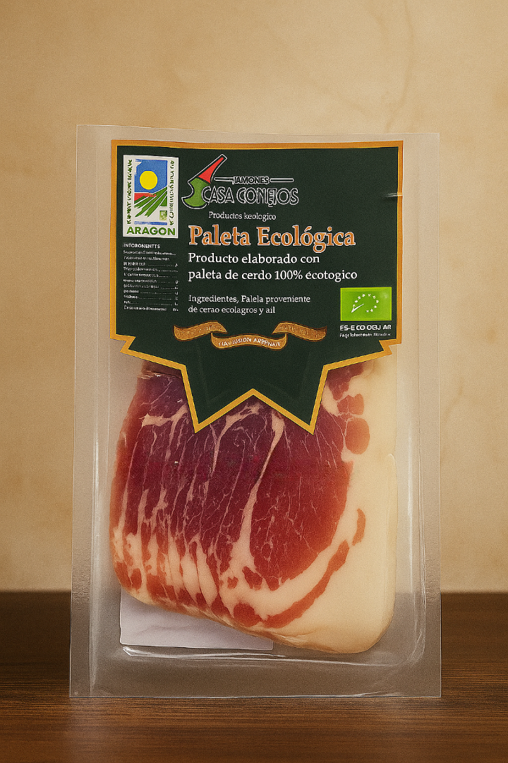 Biologische Schouder Ham , plakjes, 100 g